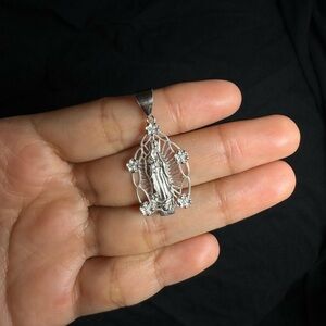 925 Virgin Mary pendant